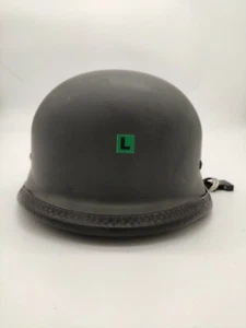 Novelty Motorcycle Helmet Half Shell German L - Picture 1 of 4