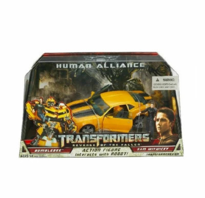 Transformers BUMBLEBEE Human Alliance-Roboter-LKW-Auto-Truck Car-Action  FN - Bild 1 von 4