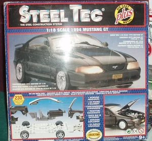 Ford Mustang gt 1994 cupé remco/acero tec kit modelo de montaje 1/18 diecast - Imagen 1 de 8