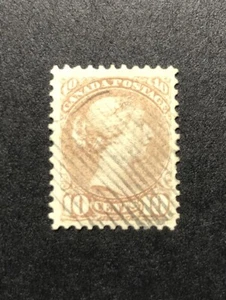 Canada #40e - 1874 Pale Milky Rose Lilac QV Stamp - High CV. - Picture 1 of 4