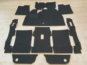 Set tappeto interno VW Maggiolino 1200 75-85 feltro con bordo protezione tacco - Foto 1 di 1