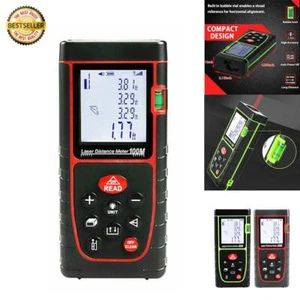 Handheld Digital Laser Point Distance Meter Measure Tape Range Finder (ft/m) - Picture 1 of 14