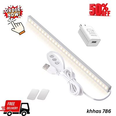 DWEPTU Under Cabinet Lighting under Cabinet Lights Light Bar under Counter Lighting