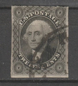 US  # 17  F-VF  used , series 1851 cv= $ 325 - Picture 1 of 2