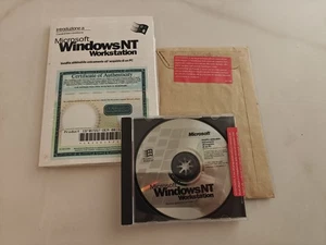 Microsoft Windows NT 4.0 Workstation CD Installazione Floppy Licenza originale  - Foto 1 di 1