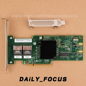 IBM M1015 SAS/SATA PCI-e RAID Controller LSI SAS9220-8i+46M0864 ServeRaid - Afbeelding 1 van 4