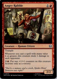 Angry Rabble Foil C Marvel's Spider-Man - 75 NM - Picture 1 of 1