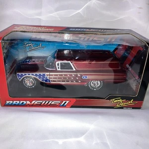 JOHNNY LIGHTNING TOM DANIEL'S BAD NEWS II RED 1:18 DIECAST MODEL #35 - Picture 1 of 2