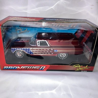 JOHNNY LIGHTNING TOM DANIEL'S BAD NEWS II RED 1:18 DIECAST MODEL #35 - Image 1 of 2