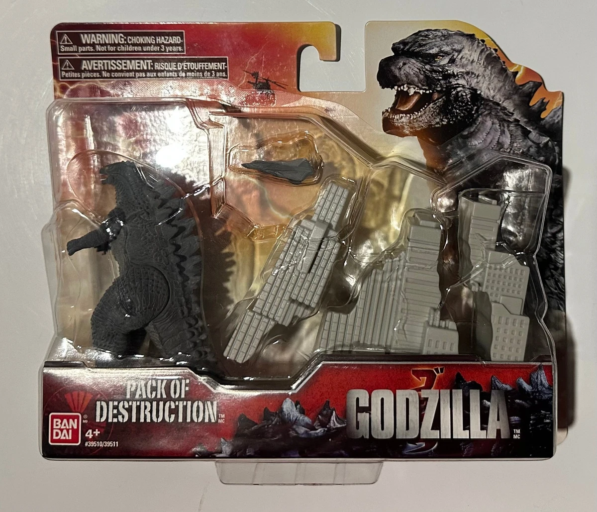 Pack De Destruction Godzilla