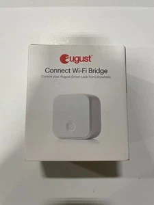August Connect Wi-Fi Bridge Remote Access Alexa Integration For Smart Lock - Picture 1 of 2