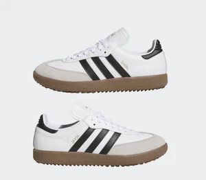 New adidas Samba Golf Shoes White/Black/Gum5 #JH6149PK size - Picture 1 of 10