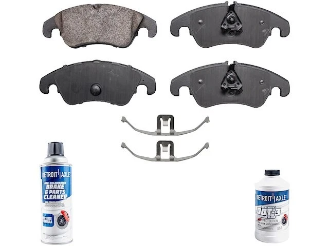 前刹车片套装适用于 2008 - 2017 年奥迪 A5 Quattro 2016 2009 2010 2011 JG188MJ — 第 1/1 张图片