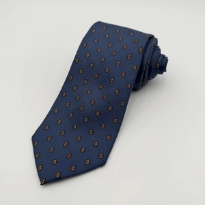 Vintage Christian Dior Paisley Silk Tie Men’s Blue Made In USA Woven Italy EUC - Picture 1 of 6