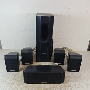 Panasonic 5.1 Surround Sound Lautsprechersystem, Subwoofer, Center und Satelliten - Bild 1 von 17