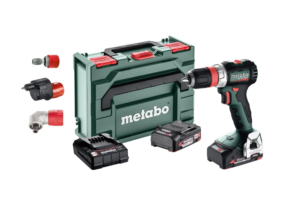 Metabo BS 18 L BL Q Cordless drill/driver, 2 x 2.0Ah Batteries, Charger, & Case - Image 1 of 4