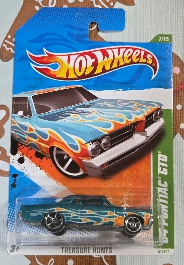 Hot Wheels 2004 Treasure Hunt – 1965 Purple Pontiac Bonneville 1:64 | Limitierte Sammleredition #101 | Seltenes Modellauto
