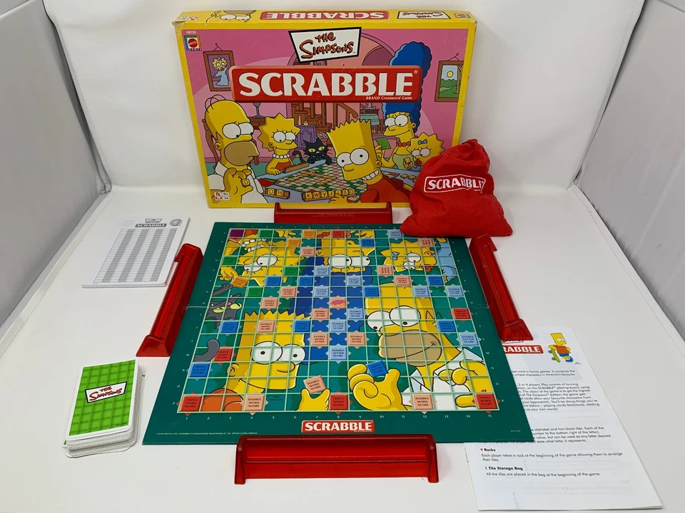 The Simpsons Scrabble (Complete) - Image 1 of 4