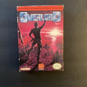 Overlord NES Nintendo Complete CIB Authentic! Good Condition! RARE!