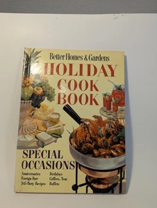 Better Homes & Gardens Holiday Cookbook 1959 Special Occasions Vintage Hardback - Picture 1 of 5