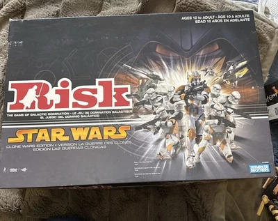 Hasbro Risk Star Wars Clone Wars Edition Board Game English & French Complete - Image 1 of 4