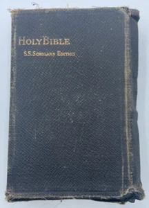 Heilige Bibel S.S. Scholars Edition, Vintage 1902 - Bild 1 von 13