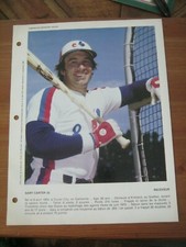 Dimanche Derniere Heure 1980 September 21 Gary Carter - Montreal Expos      ZDH3