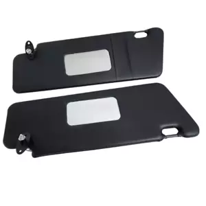 FOR MERCEDES W124/W201 SUN VISOR. BLACK MIRROR LHD SUNVISORS.1984-1995 - Picture 1 of 3