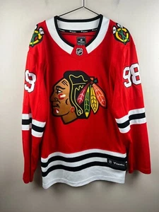 Fanatics Chicago Blackhawks Connor Bedard Jersey Men’s Size Large #98 - NWOT - Picture 1 of 10