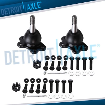 Pair Front Upper Ball Joints for Chevy Blazer Suburban Express 1500 GMC Safari - Image 1 of 4