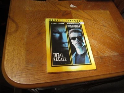 Total Recall + Terminator 2 Judgment Day (DVD 2-Discs) Arnold Schwarzenegger  - Image 1 of 2