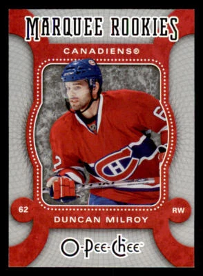 2007-08 O-Pee-Chee #563 Duncan Milroy RC - Image 1 of 2