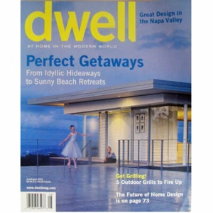Dwell Magazine July/August 2003 Perfect Getaways, Napa Valley, Get Grilling - Bild 1 von 5
