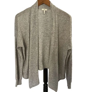 Joie Gray Cardigan Sweater Women Small Soft Lightweight Minimalist Career Office - Picture 1 of 9