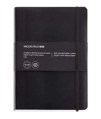 Miquelrius Flexible Handmade Leather Journal 300 Graph Sheets/600 Pages, (6 x 8) - Image 1 of 3