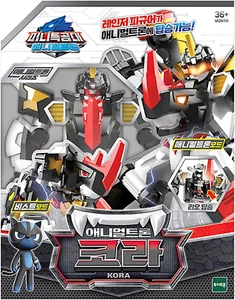 Figura Miniforce Mini Force Animal Tron Animaltron Serie Kora Leo versión Corea - Imagen 1 de 6