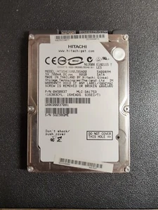 Hitachi 80GB 5400 RPM SATA 2.5" internal HDD Laptop 5v - Picture 1 of 2