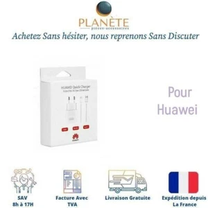 Original Chargeur Rapide Huawei AP32 18W Câble Type C Honor 6X/7/ 7 Lite/ 7A/ 7X - Photo 1 sur 1
