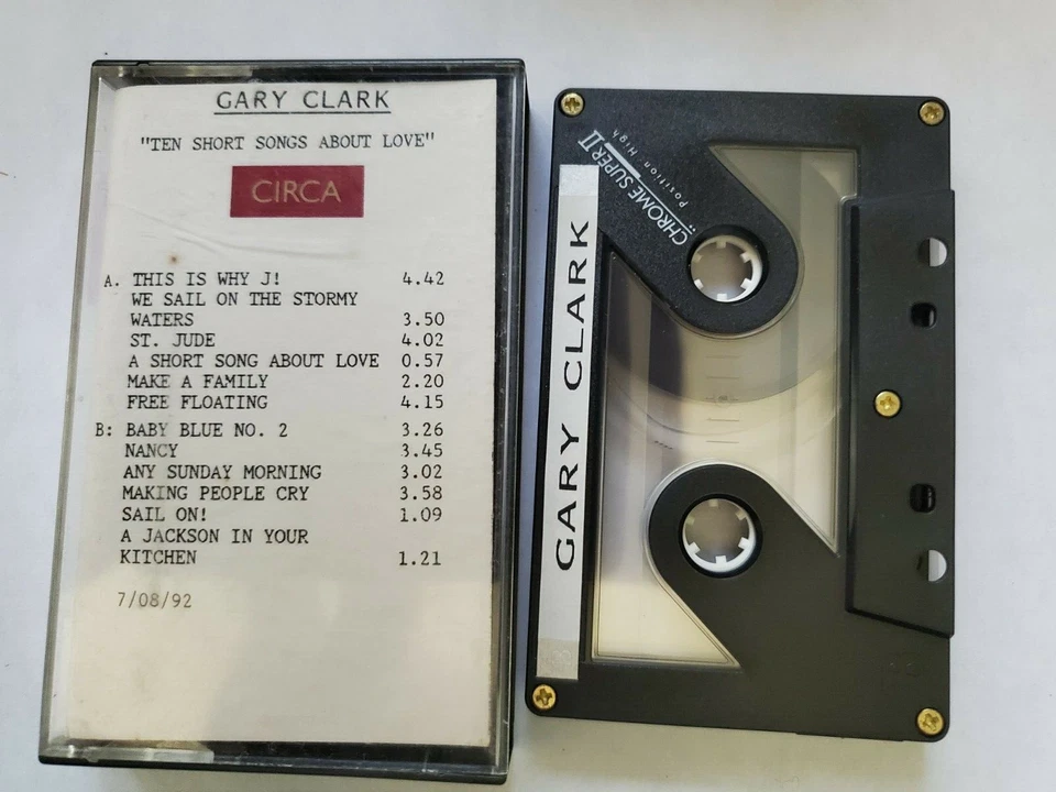 Gary Clark ‎– A Preview advance cassette UK / Danny Wilson / Transister - Image 1 of 1