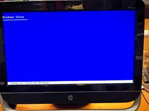 HP Pavilion 20-b014 20" All in One Desktop PC - AMD E1-1200 - 4GB Ram, 500GB HD - Afbeelding 1 van 23