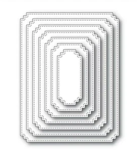 Metal Cutting Dies Frame Layer Scrapbooking Photo Album Embossing Card Crafts - Imagen 1 de 10