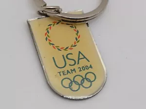 Olympics 2004 Team USA AMINCO Keychain Metallic - Picture 1 of 4