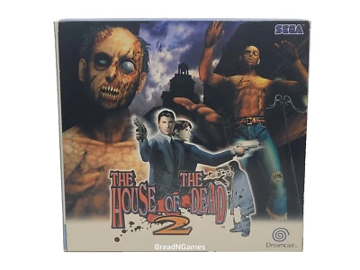 House Of The Dead 2 OVP Pistole Spiel Gun Lightgun HKT-7800 Sega Dreamcast Top - Bild 1 von 4