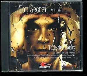 Top Secret-Akte 003--Tage des Zorns-Hörbuch--CD--NEU--maritim- - Bild 1 von 1