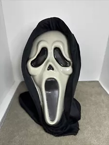 Vintage Halloween Scream Movie Ghost Mask *No Heart Blood Pump For Bleeding* - Picture 1 of 16