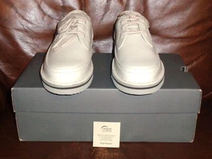 Hush Puppies The Body Shoe The Mall Walker Size 6 M White Lea Comfort Curve - Picture 1 of 5