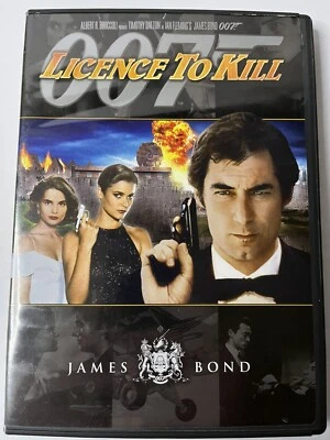 Licence to Kill (DVD, 2007, WS, Region 1). Timothy Dalton James Bond 007 Tested - Image 1 of 4