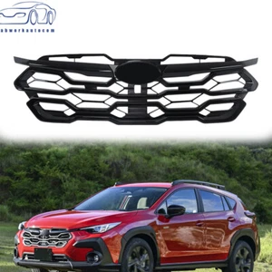 Front Bumper Grille Plastic For Subaru Crosstrek 2024 Gloss Black 91121FN210GBK - Picture 1 of 24