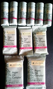 LOT 11 LaCoupe Argan Oil Complex (lotion, conditioner, shampoo, facial bar, body - Picture 1 of 2
