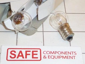 Miniature Lamp Bulb 1224K E12 Base G6 QTY-2 Candelabra Screw 32V .16A 4CP E34 - Picture 1 of 1